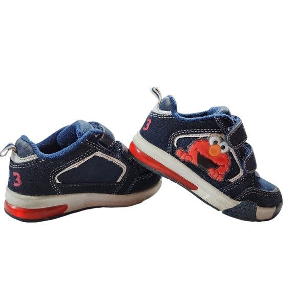 Y2K Sesame Street Elmo Toddler Skate Light Up Sneakers Size 7 - Picture 1 of 10